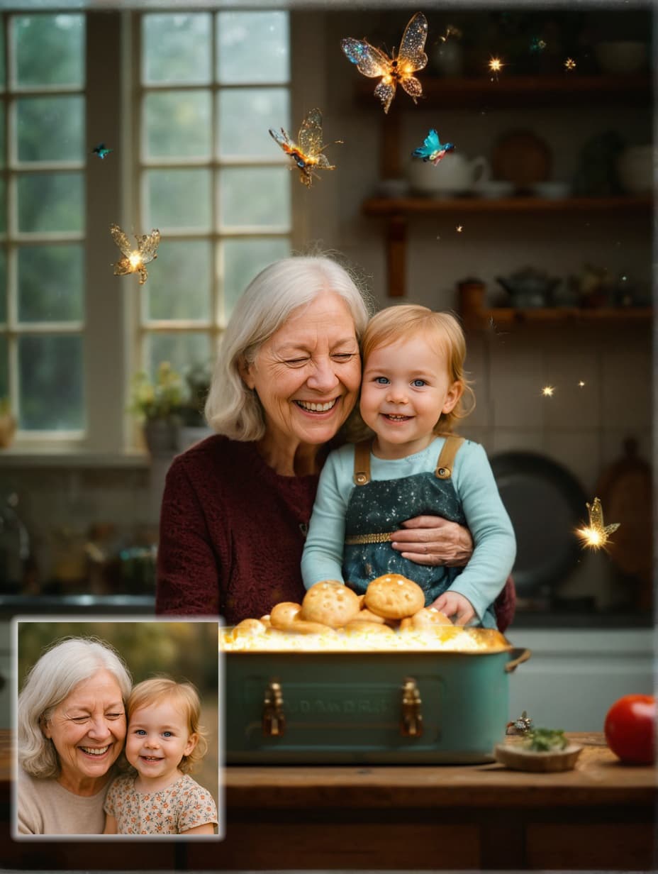 Olivia and Grandma’s Magic Biscuit Tin